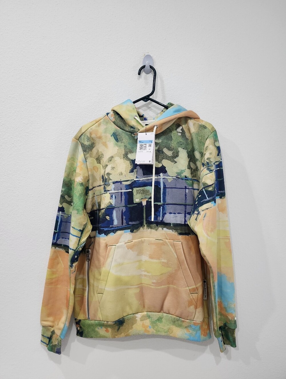 Nike Standard Issue Therma-FIT Hoodie Basketball Watercolor HV3516-365 Men’s M